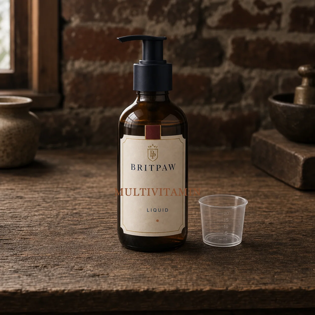 Multivitamin Liquid private label concept for UK brands